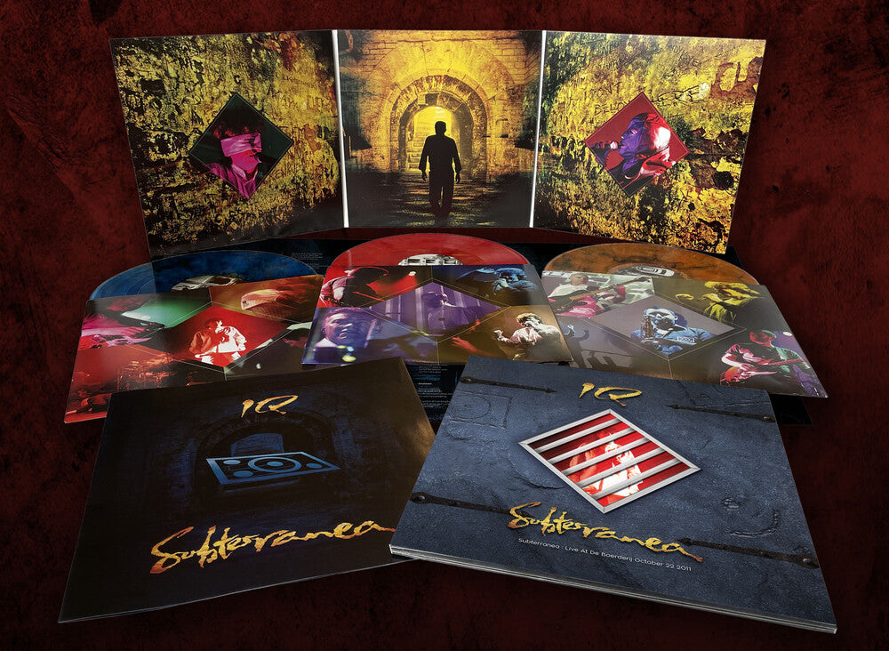 the album cover for Iq - Subterranea Live [Colored Vinyl] (Uk)