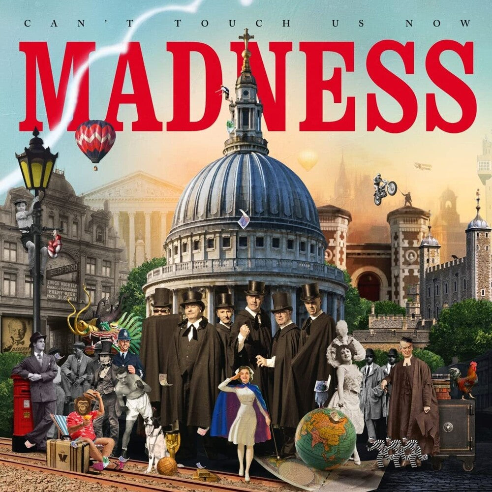 the album cover for Madness - Can't Touch Us Now