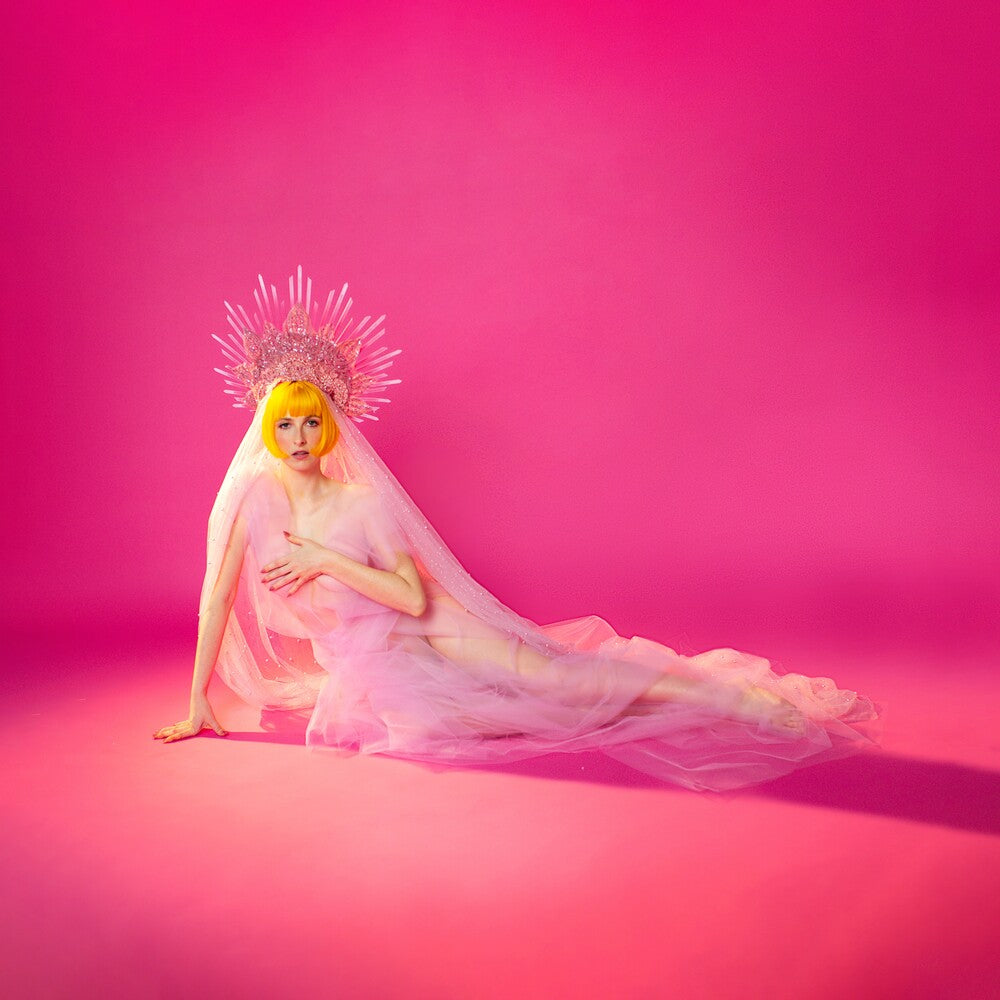 the album cover for Tessa Violet - My God! - Pink [Colored Vinyl] (Pnk)