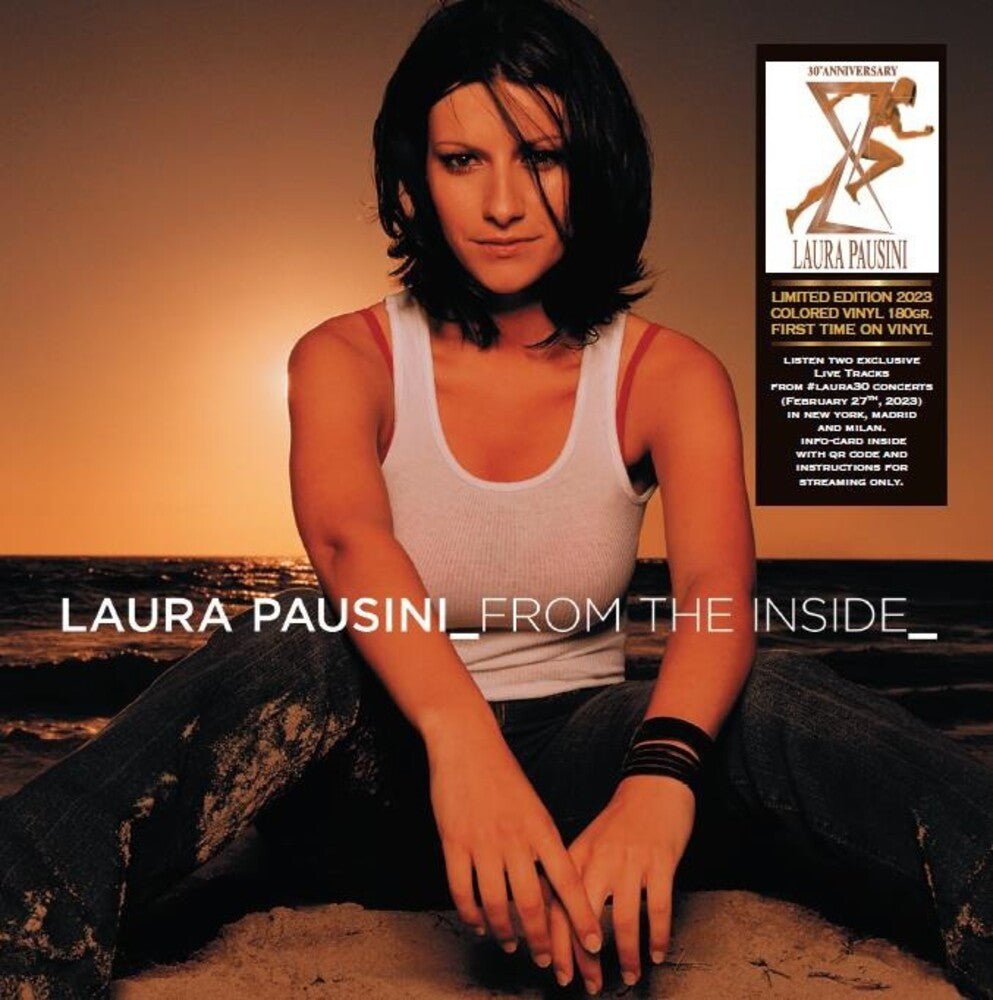 the album cover for Laura Pausini - From The Inside [Clear Vinyl] [Limited Edition] [180 Gram] (Ylw) (Numb)