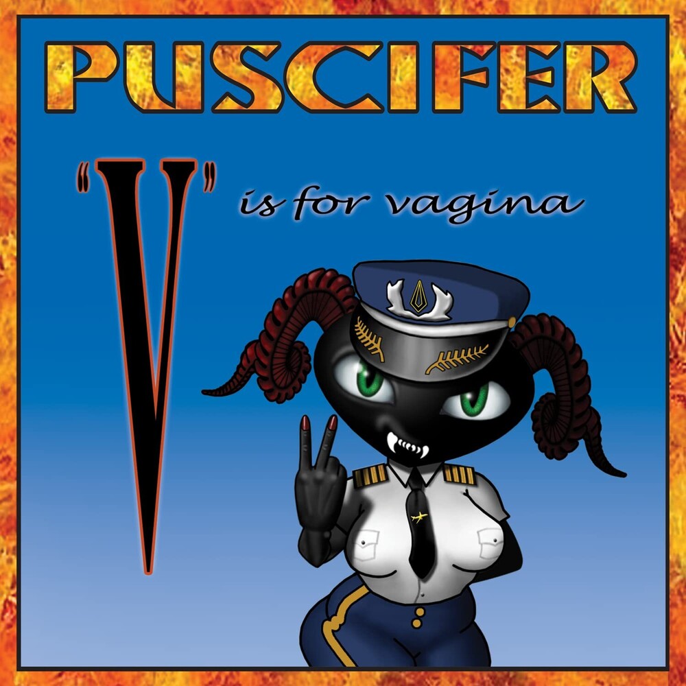the album cover for Puscifer - V Is For Vagina