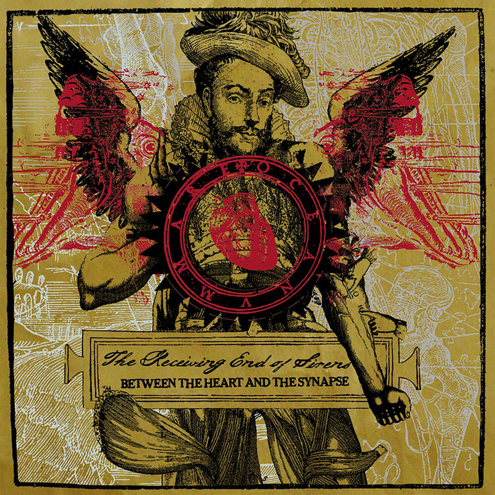 the album cover for Receiving End Of Sirens - Between The Heart And The Synapse [Colored Vinyl] (Grn)