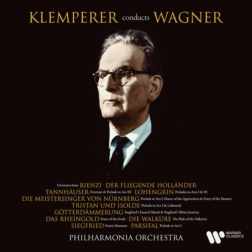 the album cover for Otto Klemperer - Wagner: Orchestral Music - Klemperer Conducts