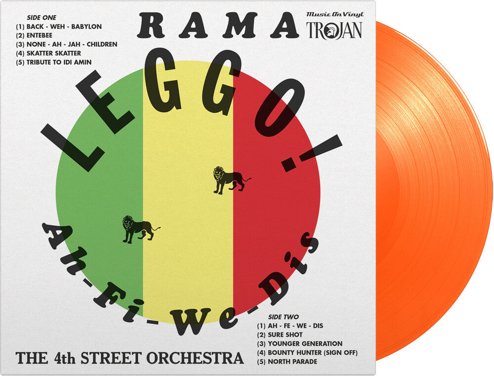 the album cover for 4th Street Orchestra - Leggo Ah-Fi-We-Dis [Colored Vinyl] [Limited Edition] [180 Gram] (Org) (Hol)