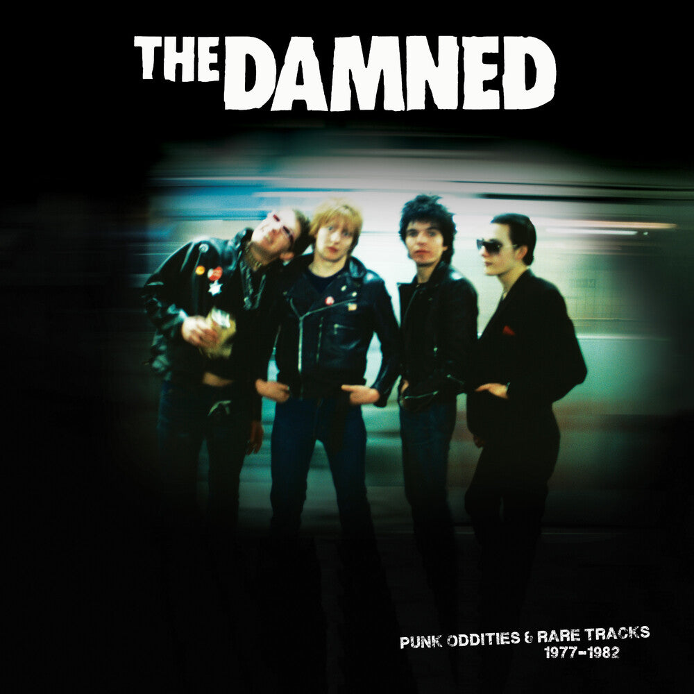 the album cover for Damned - Punk Oddities & Rare Tracks 1977-1982 (Blk) [Colored Vinyl]
