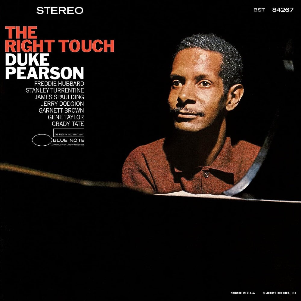 the album cover for Duke Pearson - Right Touch (Blue Note Tone Poet Series)