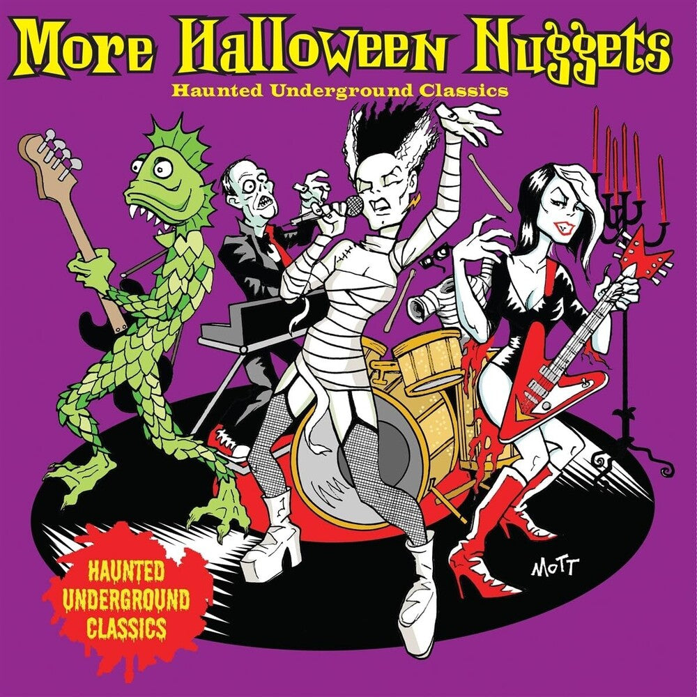 the album cover for More Halloween Nuggets / Various - More Halloween Nuggets / Various