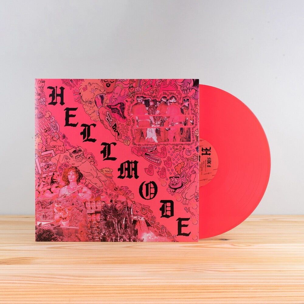 the album cover for Jeff Rosenstock - Hellmode [Neon Pink LP]