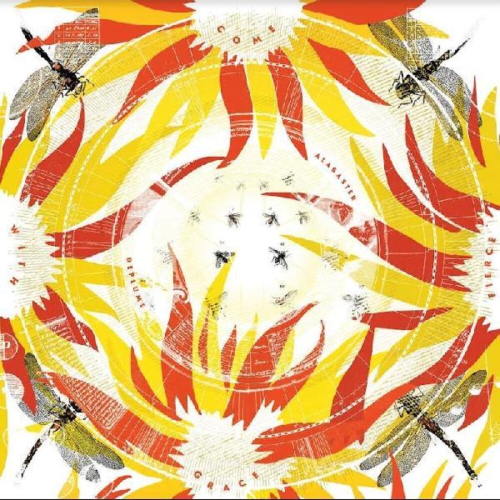 the album cover for Alabaster Deplume - Come With Fierce Grace