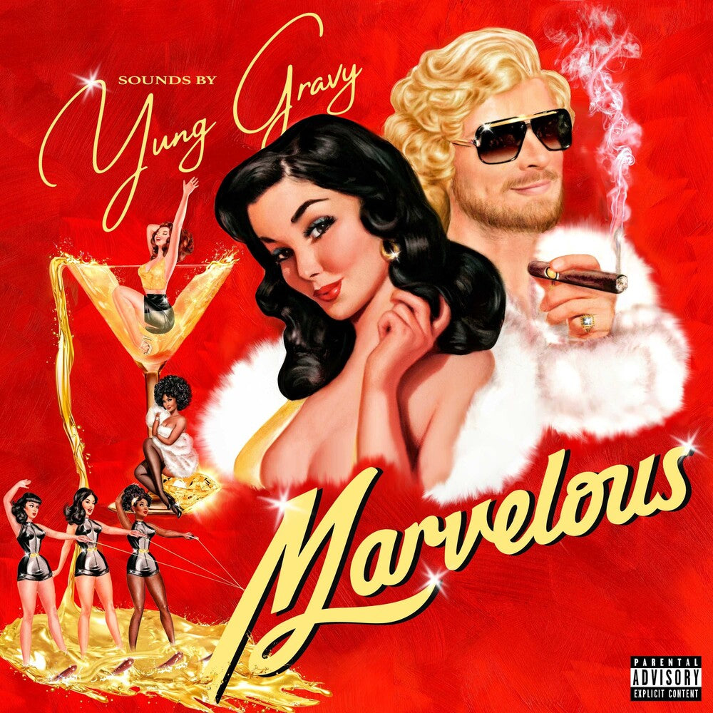 the album cover for Yung Gravy - Marvelous [LP]