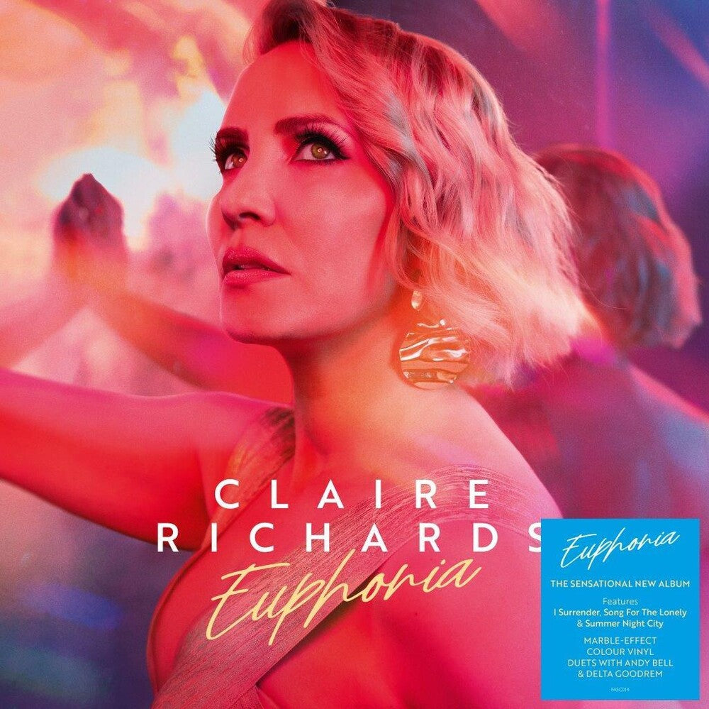 the album cover for Claire Richards - Euphoria [Colored Vinyl] (Ofgv) (Uk)