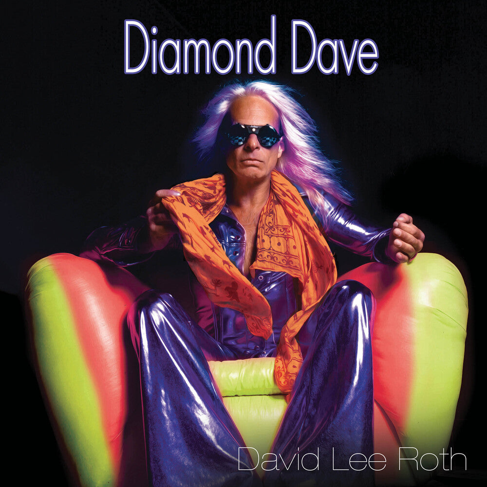 the album cover for David Roth  Lee - Diamond Dave - Pink [Colored Vinyl] (Pnk) [Reissue]