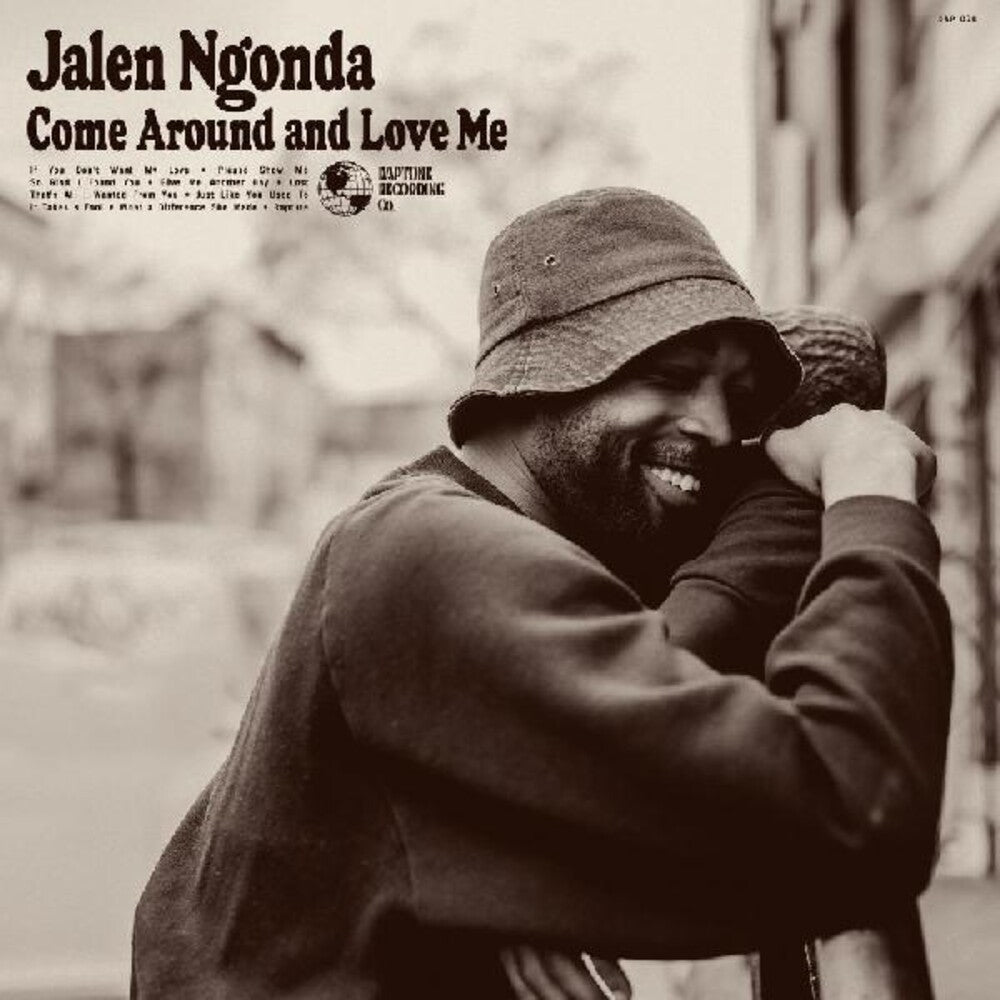 the album cover for Jalen Ngonda - Come Around And Love Me [Indie Exclusive Limited Edition Purple LP]