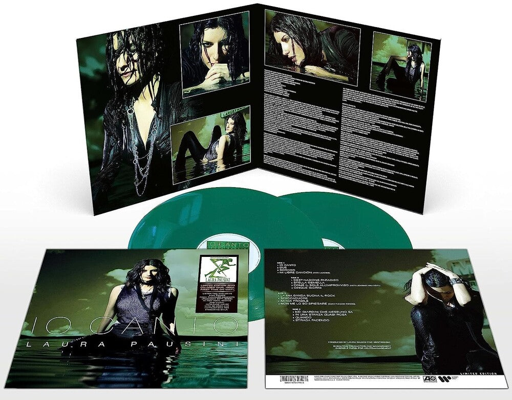 the album cover for Laura Pausini - Io Canto [Colored Vinyl] (Grn) [Limited Edition] [180 Gram] (Numb) (Ita)