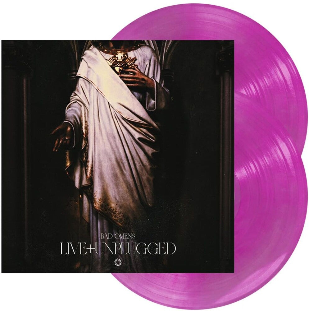 the album cover for Bad Omens - Live + Unplugged [Green/Violet]