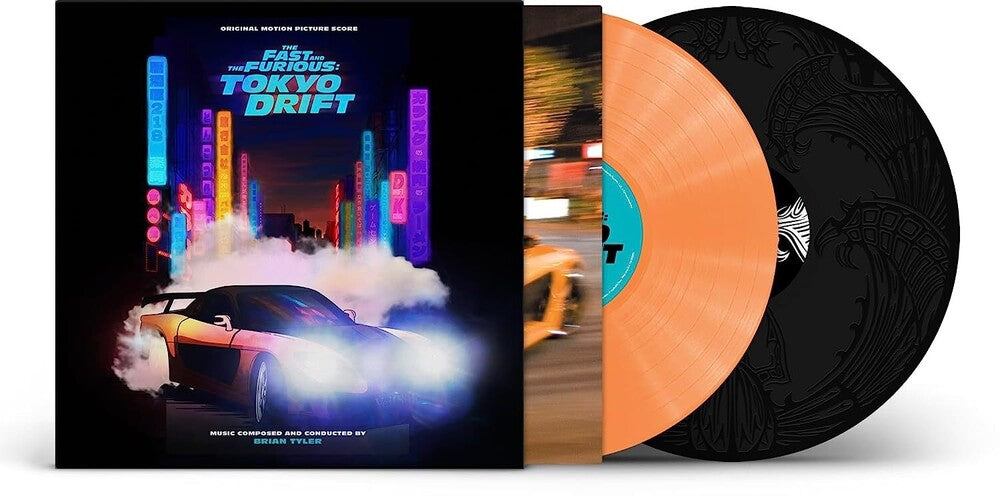 the album cover for Brian Tyler  (Blk) (Colv) (Org) - Fast And The Furious: Tokyo Drift (Original Score)