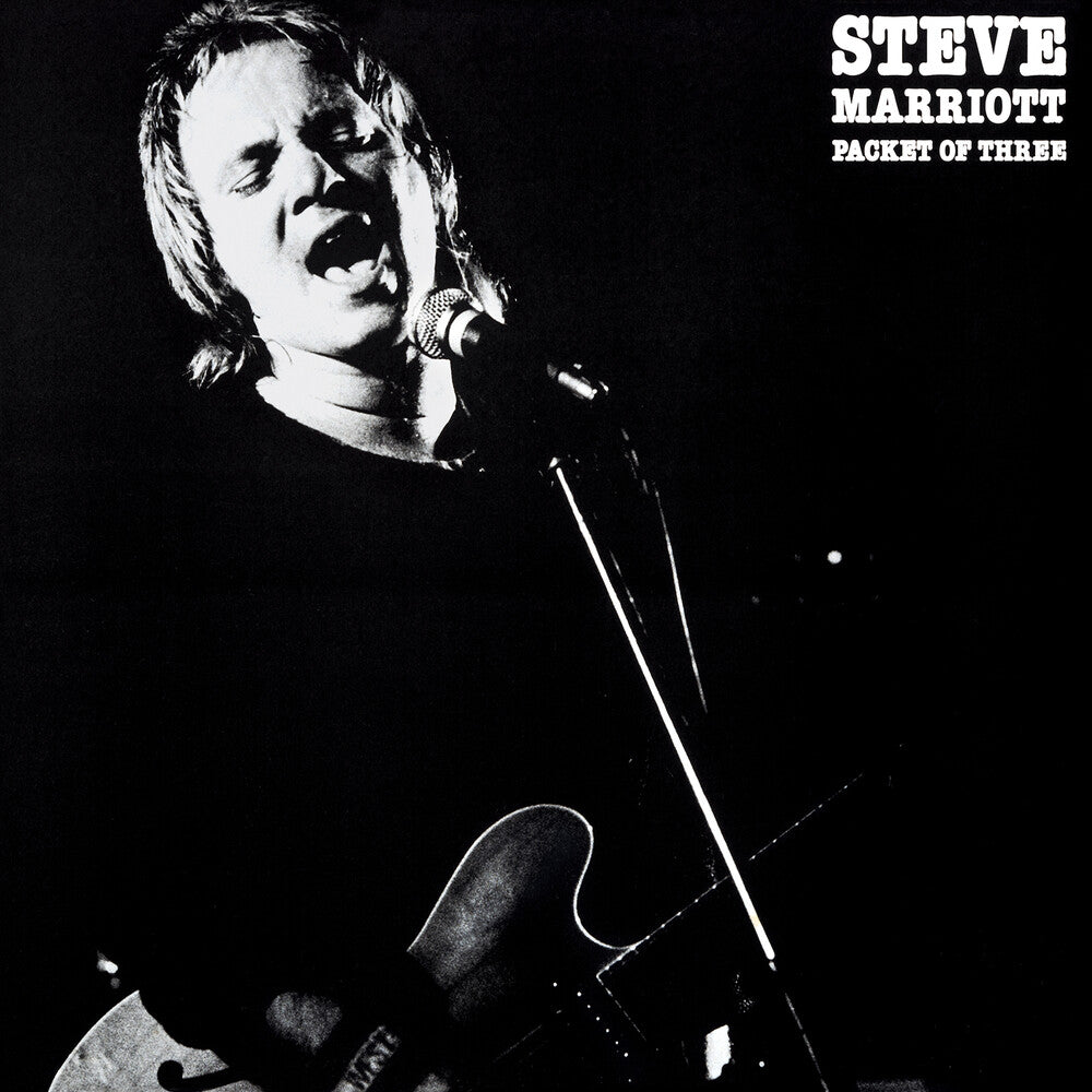 the album cover for Steve Marriott - Packet Of Three (Bonus Tracks) [Remastered] [Reissue]