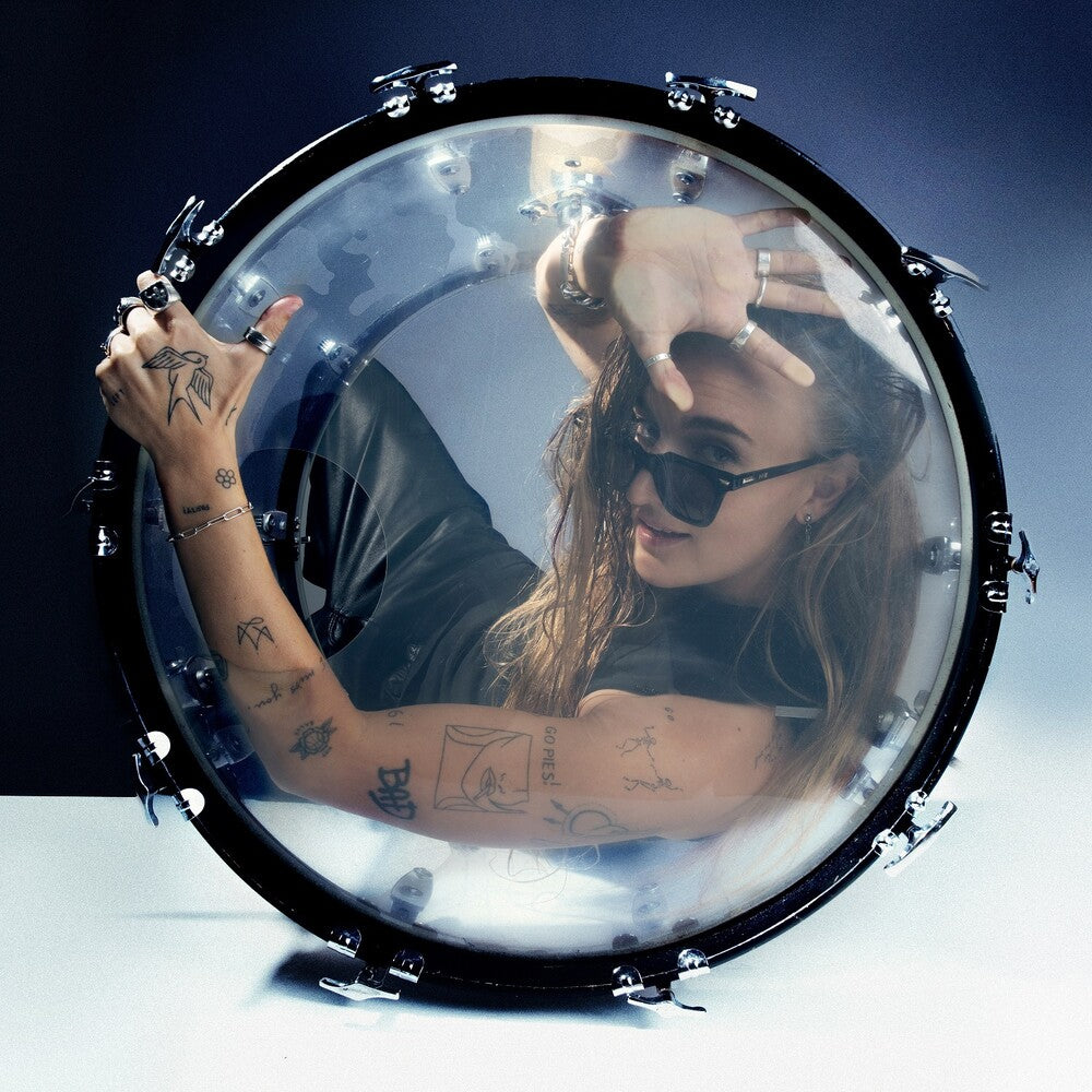 the album cover for G Flip - DRUMMER [Clear LP]