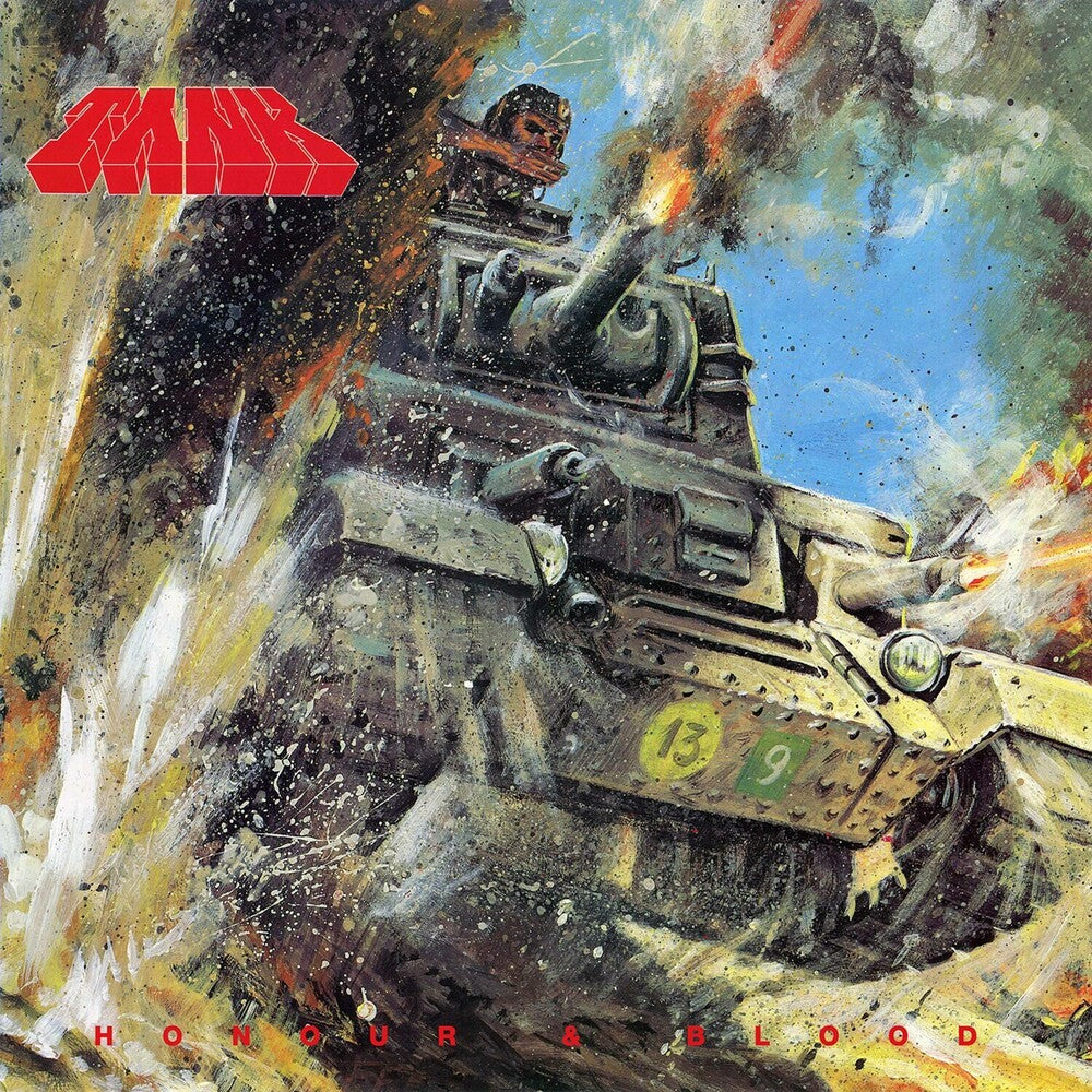 the album cover for Tank - Honor & Blood