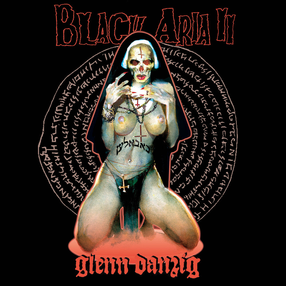 the album cover for Glenn Danzig - Black Aria 2 - Haze [Colored Vinyl]