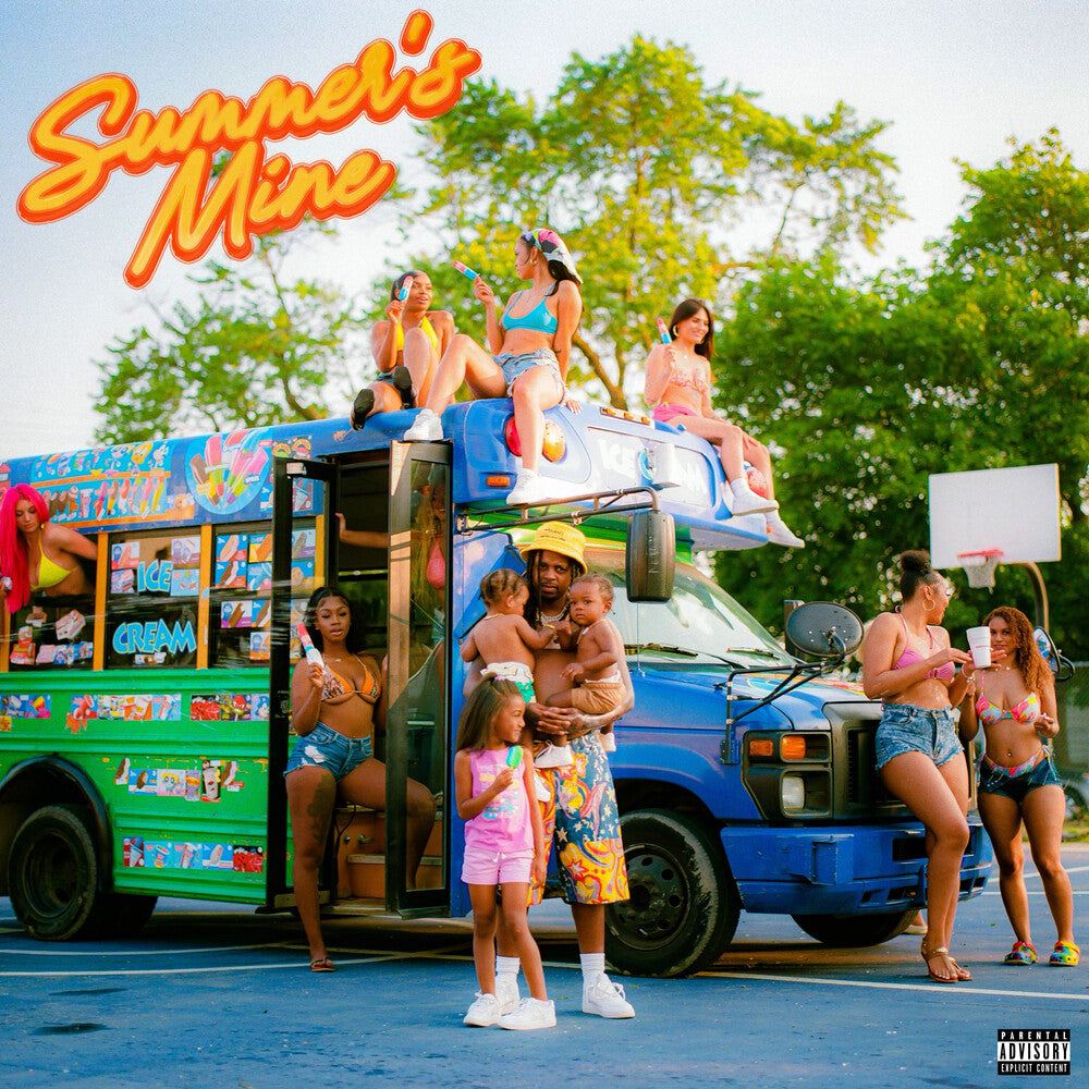 the album cover for Babyface Ray - Summer's Mine [Colored Vinyl] (Gate)