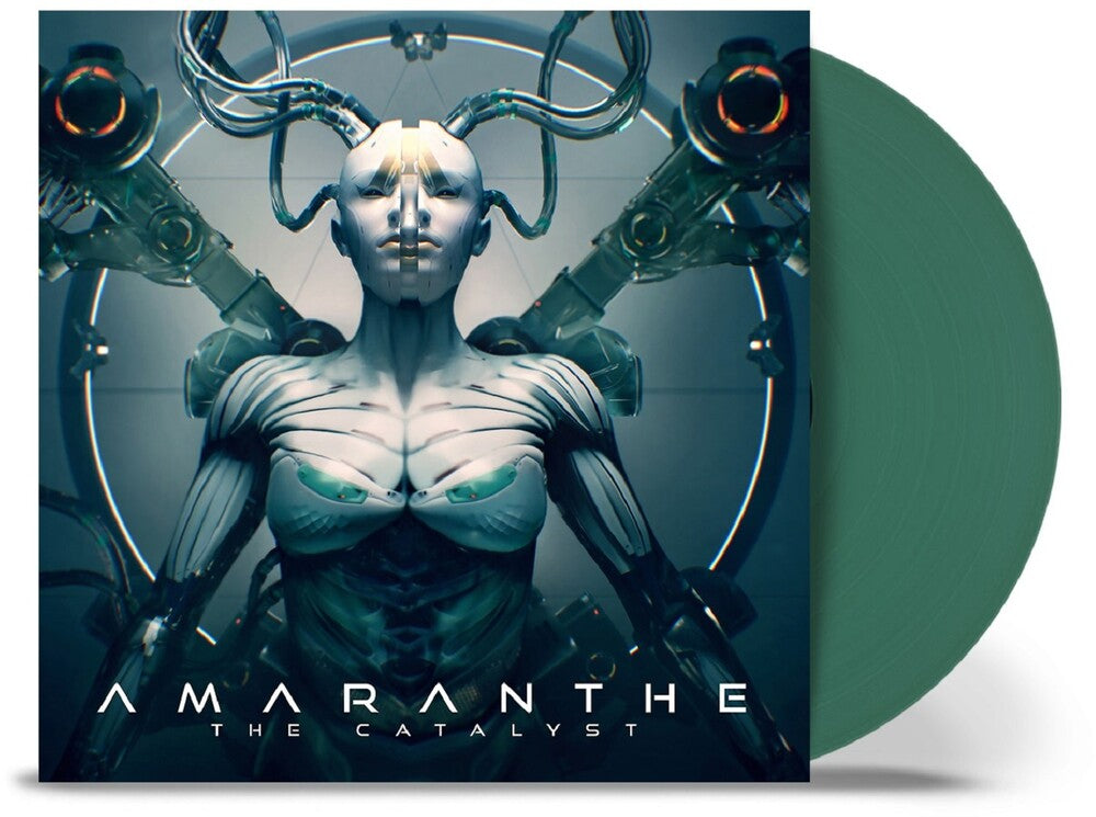 the album cover for Amaranthe - Catalyst - Green [Colored Vinyl] (Grn)