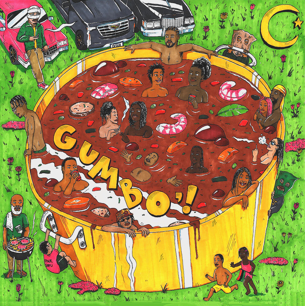 the album cover for Pink Siifu - Gumbo'!