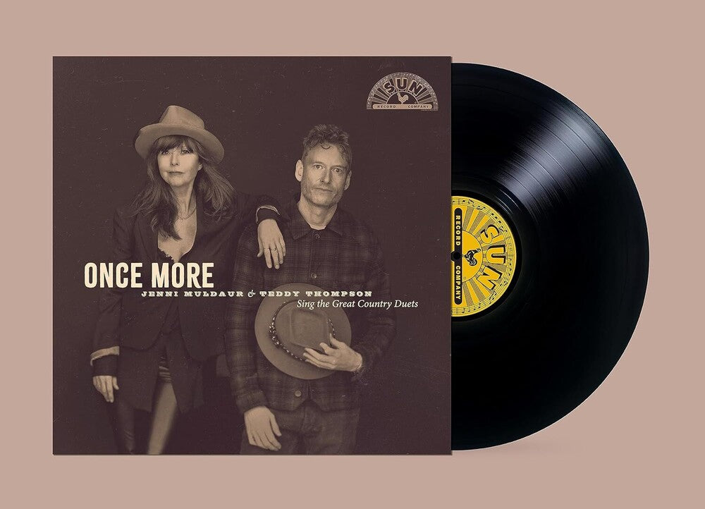 the album cover for Jenni Muldaur  / Thompson,Teddy - Once More: Jenni Muldaur & Teddy Thompson Sing The