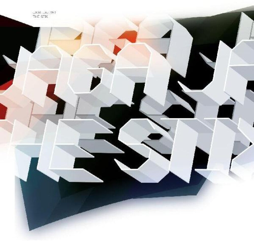 the album cover for Jaga Jazzist - Stix (20th Anniversary) [Clear Vinyl] (Ofgv) (Org) (Red)