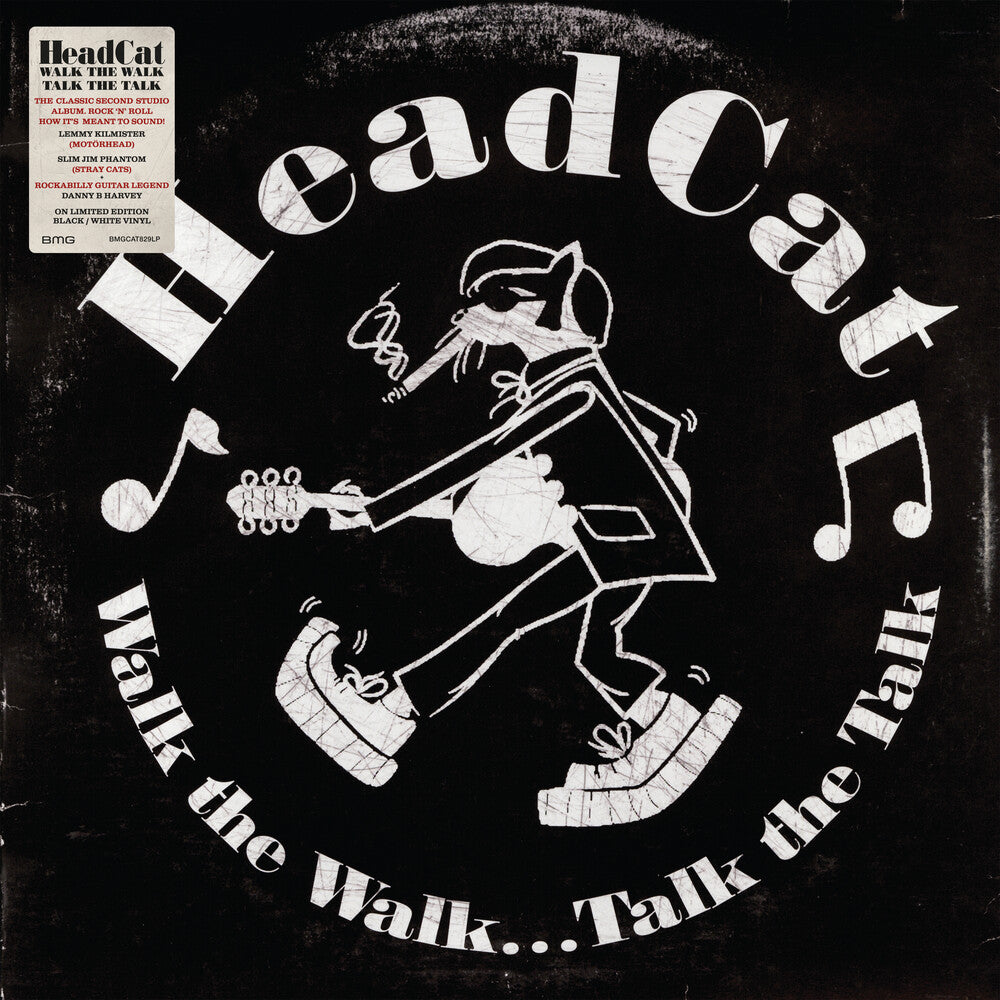 the album cover for Headcat - Walk The Walk... Talk The Talk