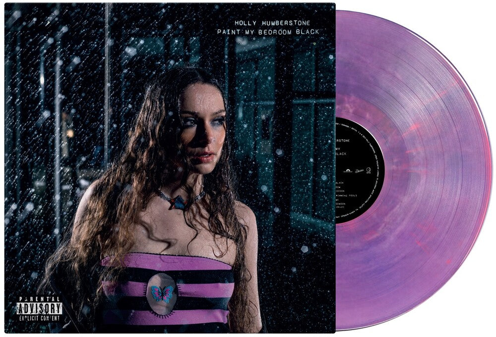 the album cover for Holly Humberstone - Paint My Bedroom Black [Indie Exclusive Limited Edition Purple LP Alternate Cover]