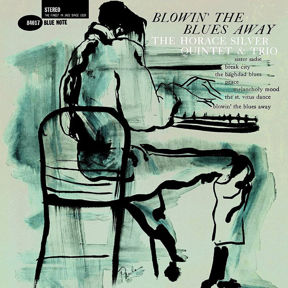 the album cover for Horace Silver - Blowin' The Blues Away (Blue Note Classic Vinyl)