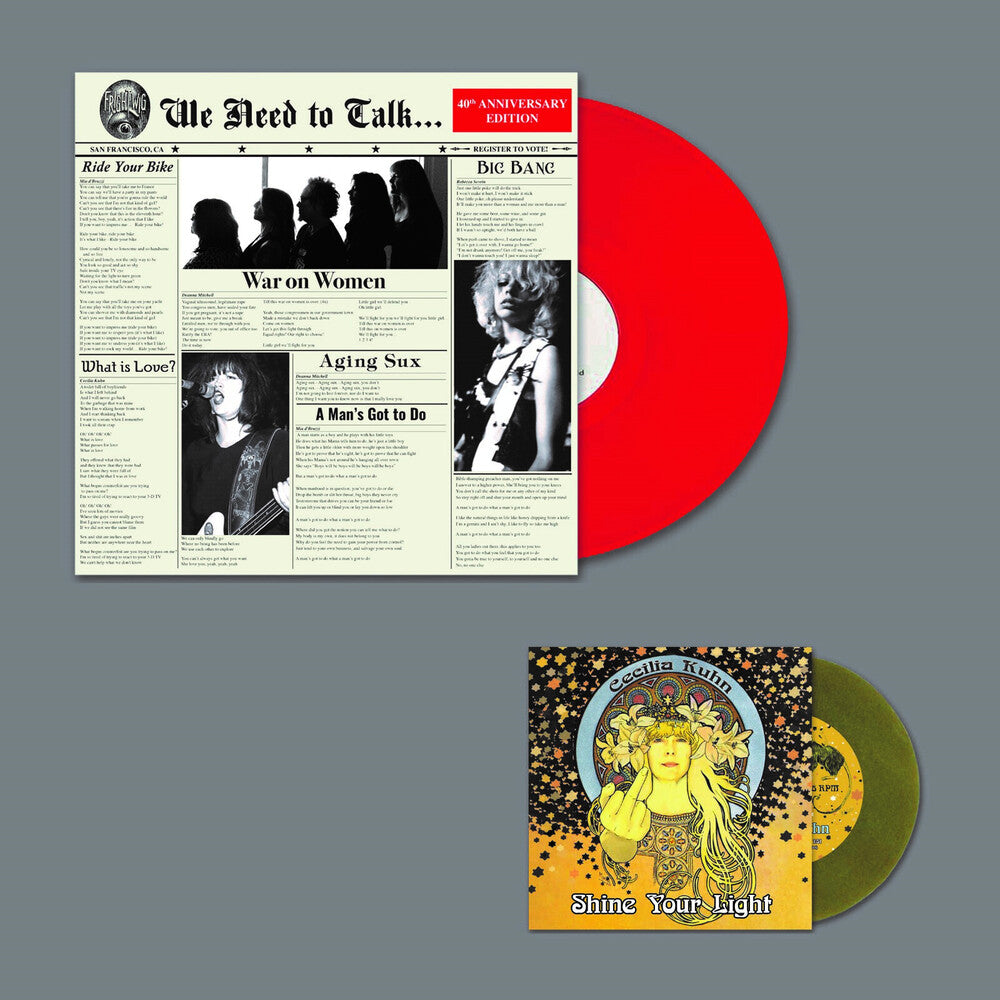 the album cover for Frightwig - We Need To Talk [LP]