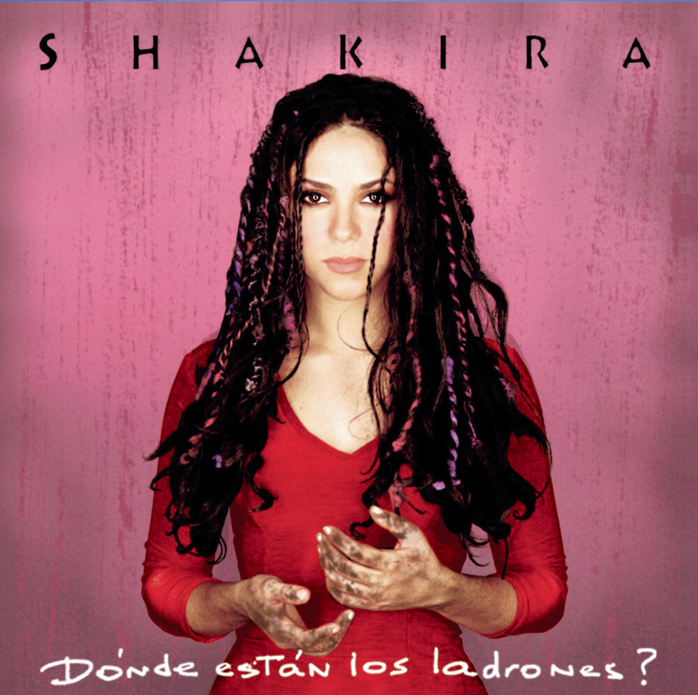 the album cover for Shakira - Donde Estan Los Ladrones [LP]