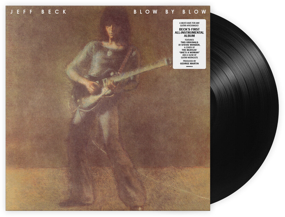 the album cover for Jeff Beck - Blow By Blow [LP]