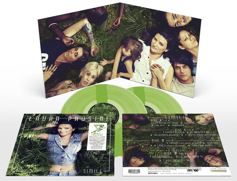 the album cover for Laura Pausini - Simili [Clear Vinyl] (Grn) [Limited Edition] [180 Gram] (Numb) (Ita)