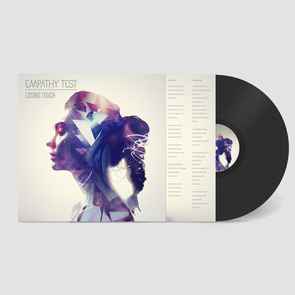 the album cover for Empathy Test - Losing Touch (Blk)