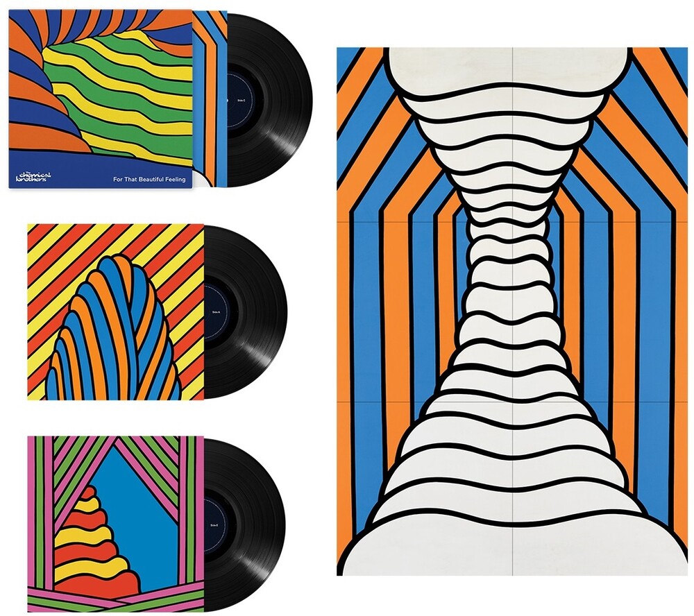the album cover for The Chemical Brothers - For That Beautiful Feeling [3LP 45RPM]