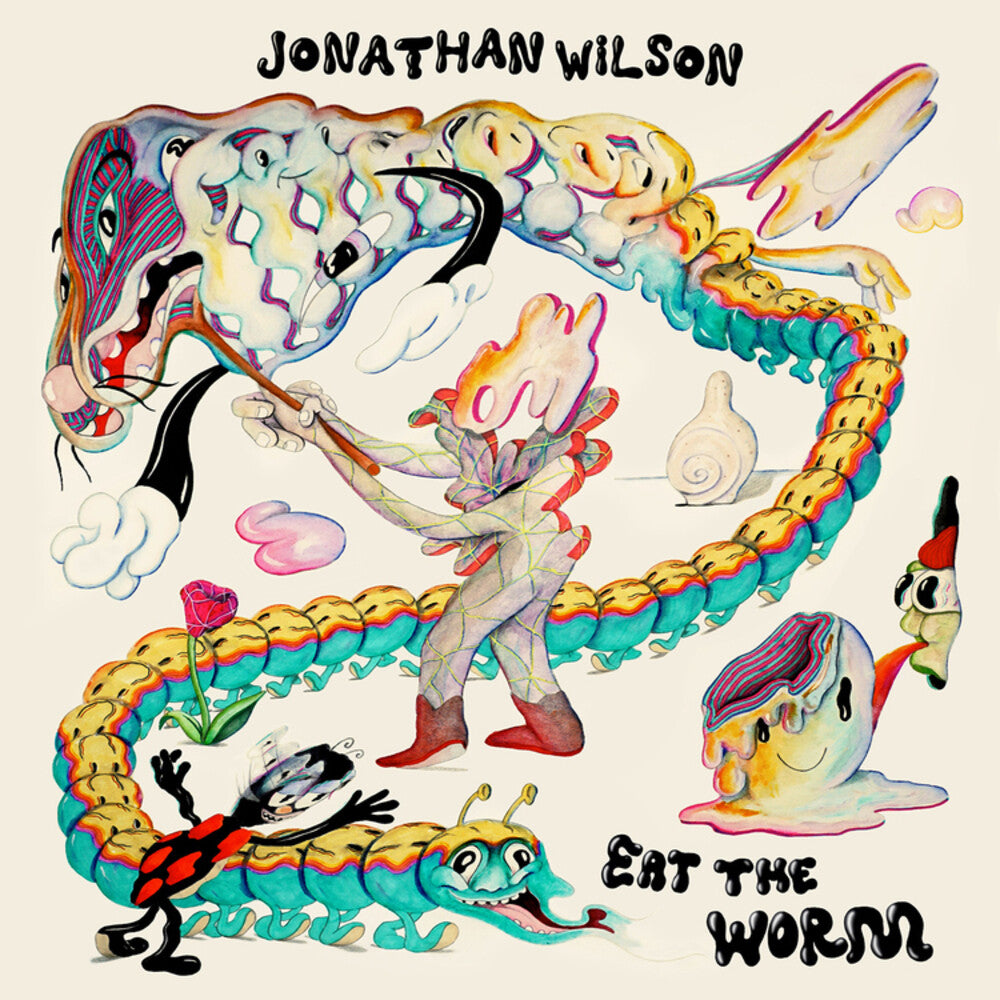 the album cover for Jonathan Wilson - Eat the Worm [2LP]