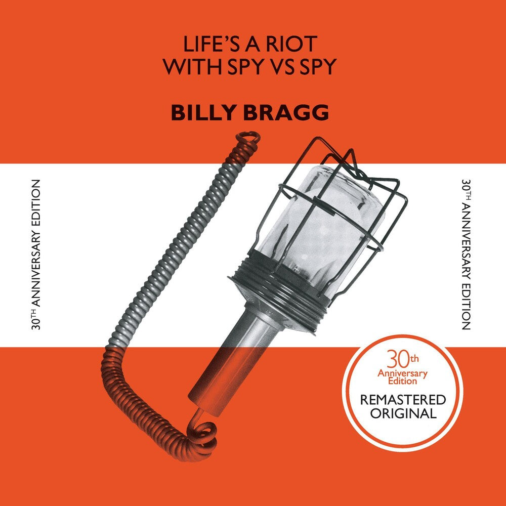 the album cover for Billy Bragg - Life's A Riot With Spy Vs. Spy [180 Gram] (Aniv)