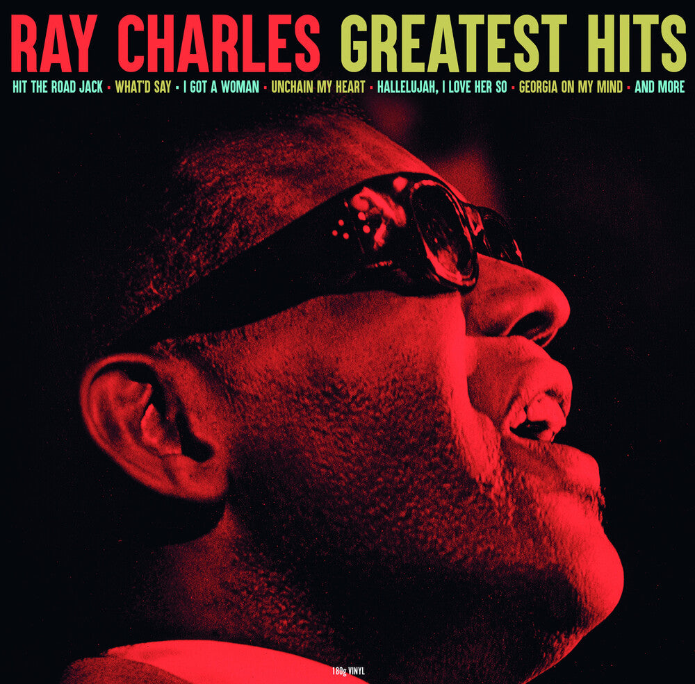 the album cover for Ray Charles - Greatest Hits