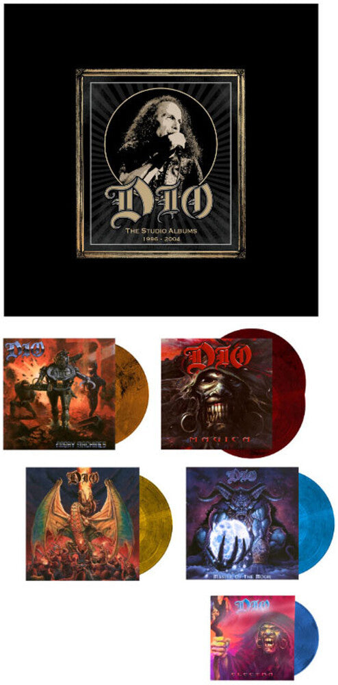the album cover for Dio - Studio Albums 1996-2004 (Box)
