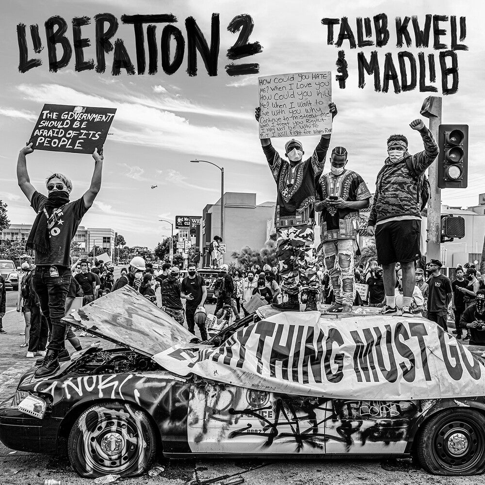 the album cover for Talib Kweli  & Madlib - Liberation 2