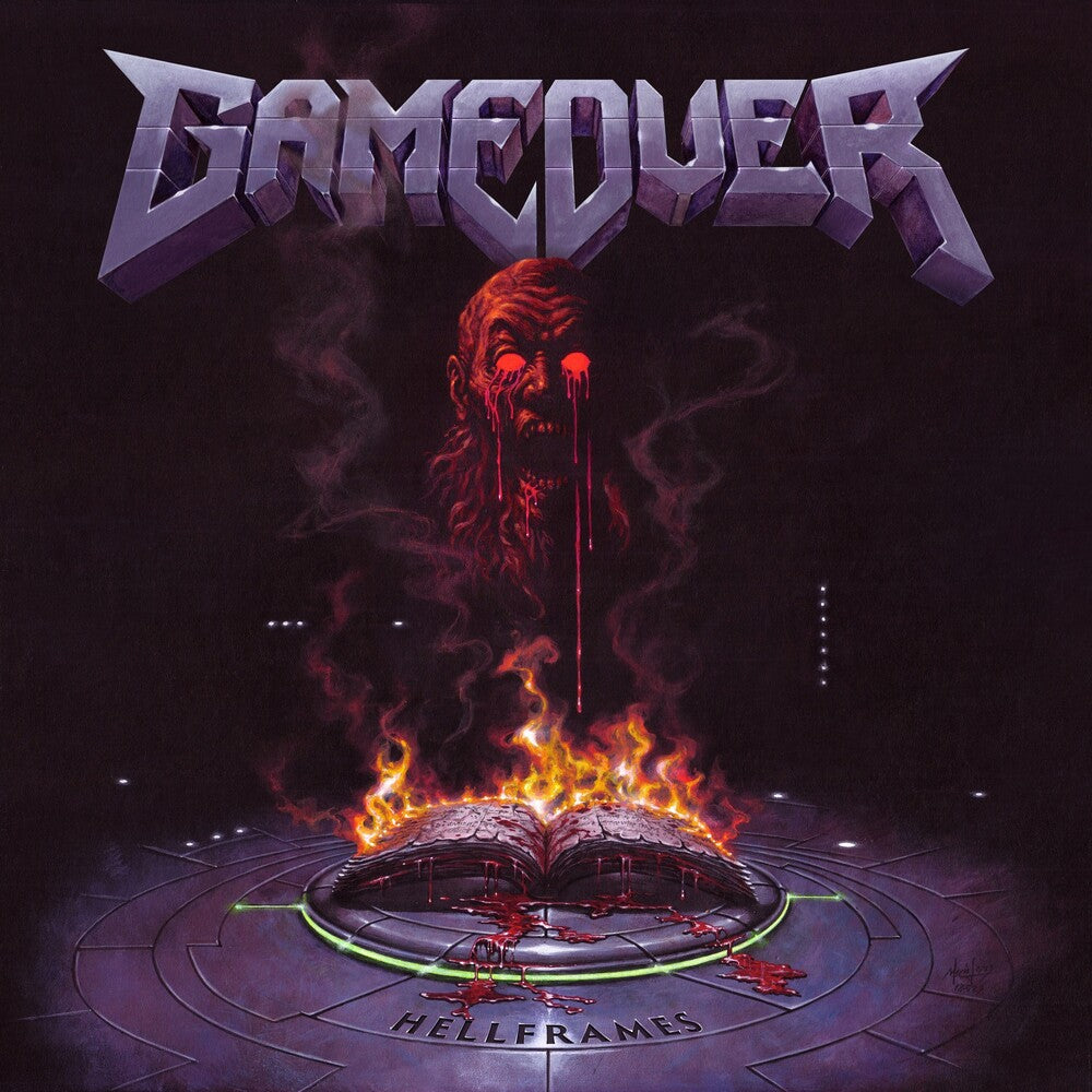 the album cover for Game Over - Hellframes