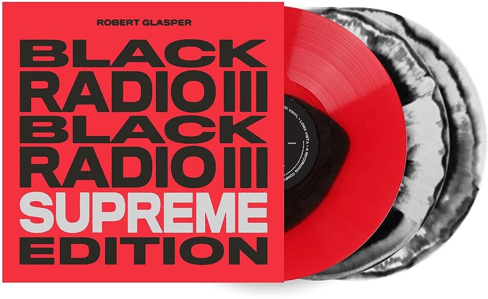 the album cover for Robert Glasper - Black Radio III: Supreme Edition [Limited Edition Tri Color 3LP]