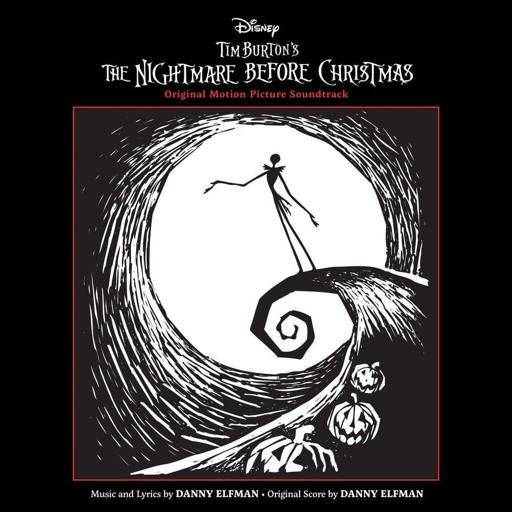 the album cover for Various Artists - The Nightmare Before Christmas (Original Motion Picture Soundtrack) [Zoetrope Picture Disc 2 LP]