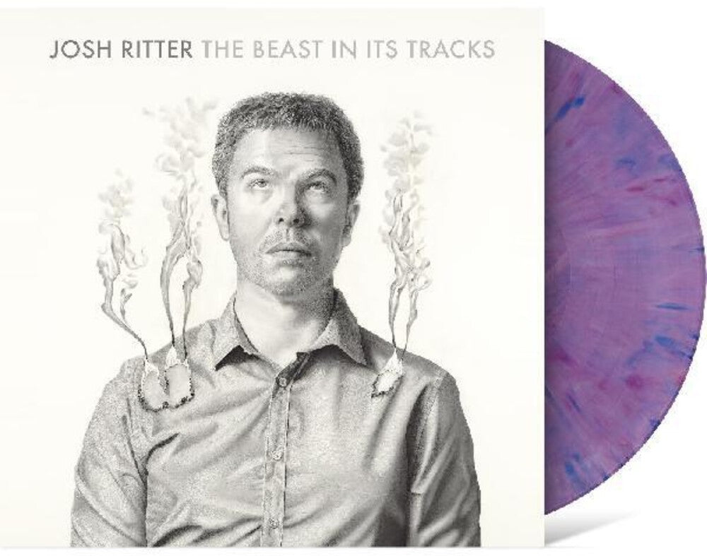 the album cover for Josh Ritter - Beast In Its Tracks [Colored Vinyl] (Purp) [Download Included]