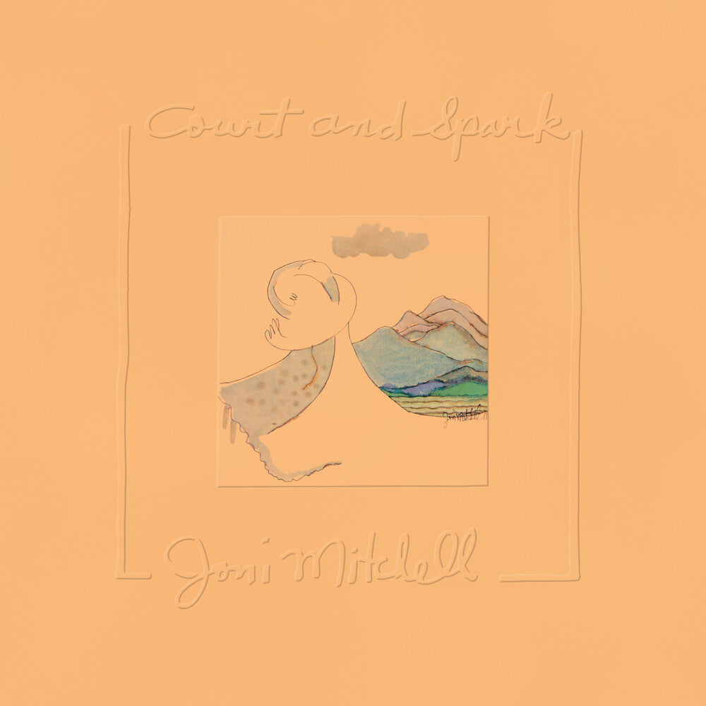 the album cover for Joni Mitchell - Court And Spark (2022 Remaster)