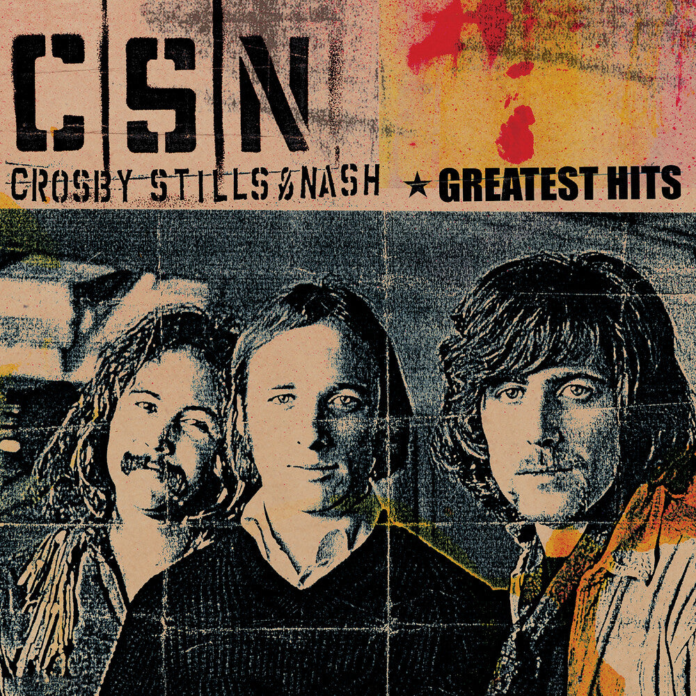 the album cover for Crosby Stills & Nash - Greatest Hits