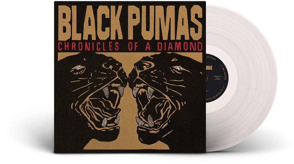 the album cover for Black Pumas - Chronicles Of A Diamond [Clear LP]